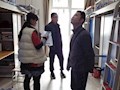 财经与物流管理学院清明节、“壮族三月三”放假前检查宿舍卫生安全情况