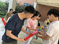[心中有阳光 脚下有力量]财经与物流管理学院举办“爱班级，乐青春”心理趣味运动会