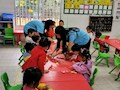 财经与物流管理学院学生党支部走进银鸥社区开展“不忘初心、牢记使命”主题教育暨爱心送学服务活动