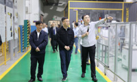 黔南民族職業(yè)技術(shù)學(xué)院到我?？疾旖涣?校長(zhǎng)甘金明參加座談