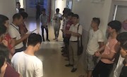 贴心！电信学院领导和老师深入宿舍慰问新生