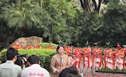 我校教师参加柳州市纪念柳宗元诞辰1250周年暨癸卯清明祭祀柳宗元仪式
