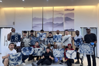 靛蓝扎染悟匠心，茶韵太极展风华——外国留学生沉浸式体验中华文化