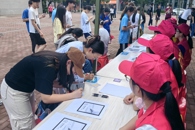 校青年志愿者服务总队开展“安全在心，志愿同行”防灾减灾宣传活动