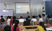 思政部与学院团委联合举办“学党史、知党情、跟党走”党史讲座