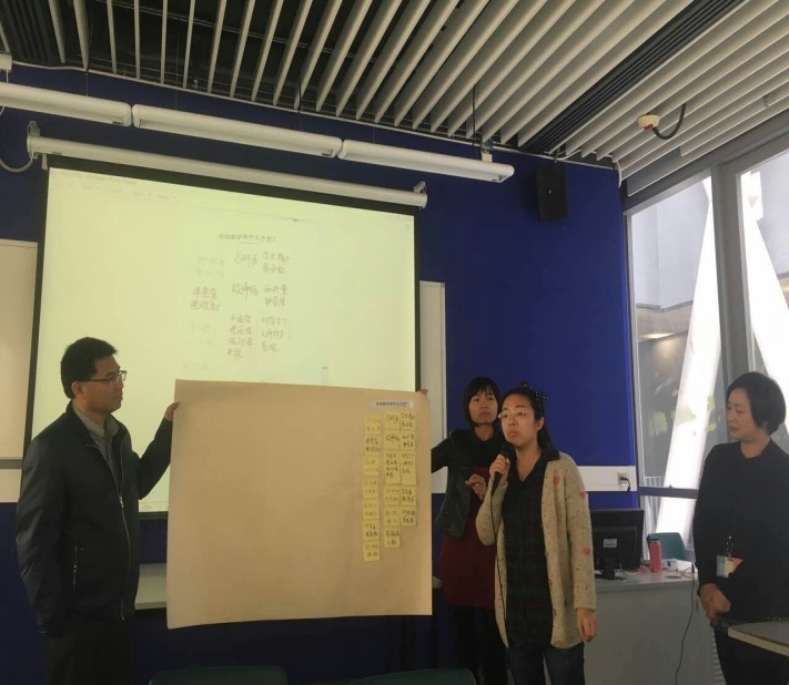 我校教师积极参加课堂互动，展示教师风采3
