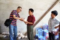 环境与食品工程学院党总支赴柳城县古砦乡开展专题党日活动