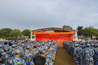 机电工程学院举行“青春奋进正当时，砥砺前行新征程”新学期主题升旗仪式