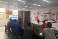 机电工程学院学生第一党支部开展“党建引领基层治理，夯实扫黑除恶群众基础”主题党日活动
