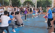 【喜迎二十大】凝心聚力，拔出精彩—机电工程学院开展拔河比赛