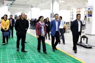 柳州市发改委、柳州市教育局一行到我校调研