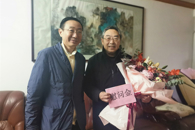 校领导春节前夕走访慰问离退休老党员、老干部、老教师