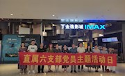直属六支部组织开展主题党日活动：观看电影《秀美人生》