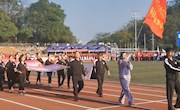 “一”展风采，“马”到功成  ——马克思主义学院教职工参加柳州职业技术大学第一届田径运动会展风采