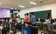 贸易与旅游管理学院奋战双十一，打响零点战！