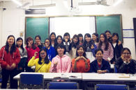 贸易与旅游管理学院首期“然在”英语兴趣小组开班啦！