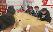 【声入人心，红动柳职】贸易与旅游管理学院开展“一站式”学生社区红色诵读主题活动