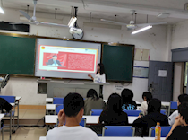 艺术学院开展“学习习近平总书记五四重要寄语精神”主题团课