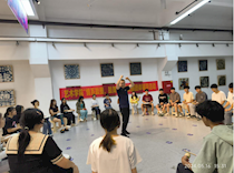 艺术学院开展“情系鼓圈，鼓舞心灵”鼓圈团体辅导活动